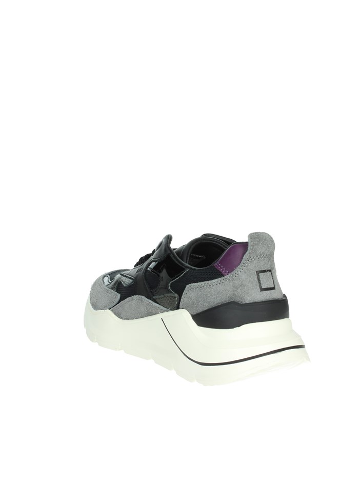 SNEAKERS BASSA W391-FG-HA-BK NERO