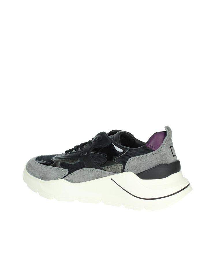 SNEAKERS BASSA W391-FG-HA-BK NERO