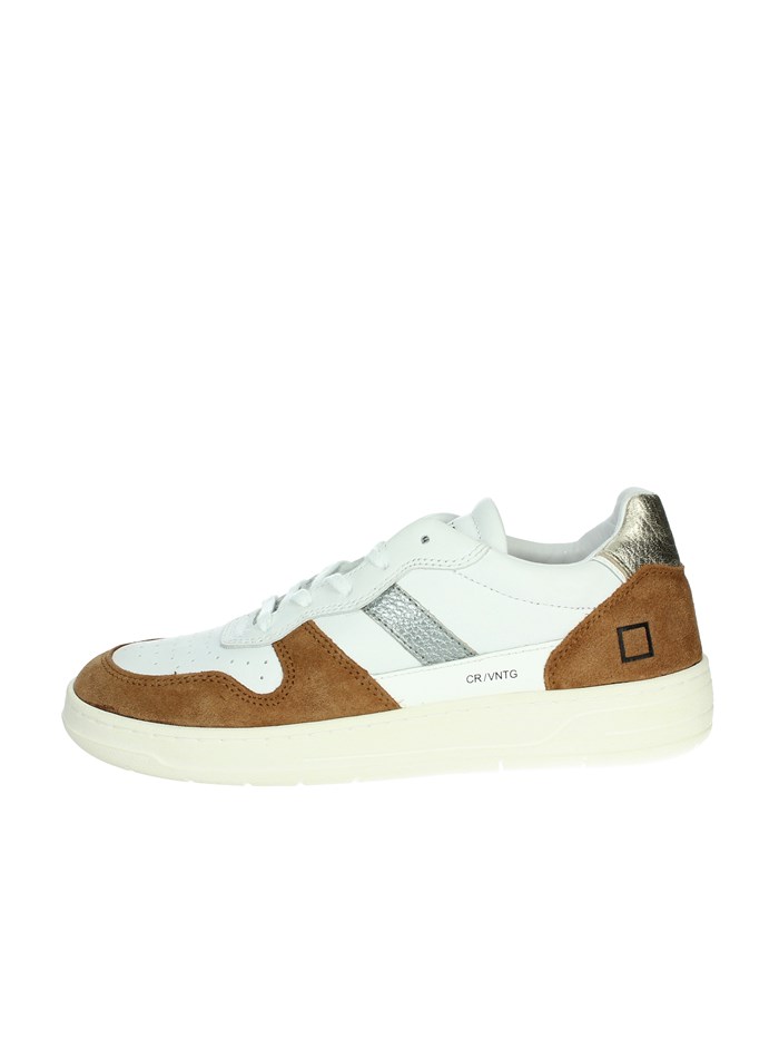 SNEAKERS BASSA W391-C2-VC-WM BIANCO/CUOIO