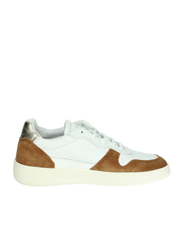 SNEAKERS BASSA W391-C2-VC-WM BIANCO/CUOIO