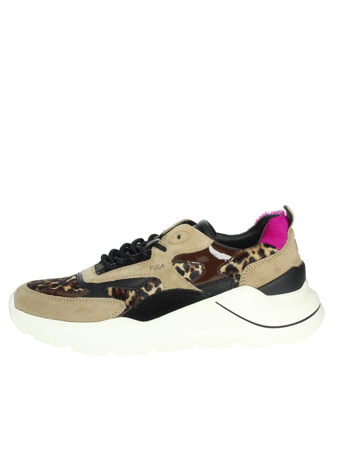 SNEAKERS BASSA W391-FG-PN-LB TAUPE