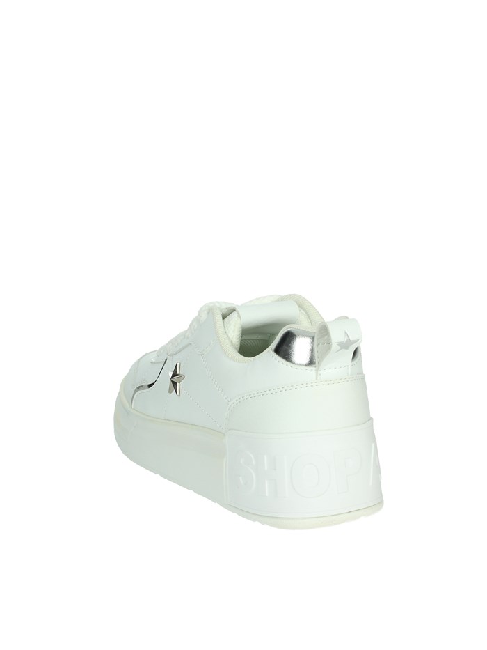 SNEAKERS BASSA CAMP.SHOP 66 BIANCO