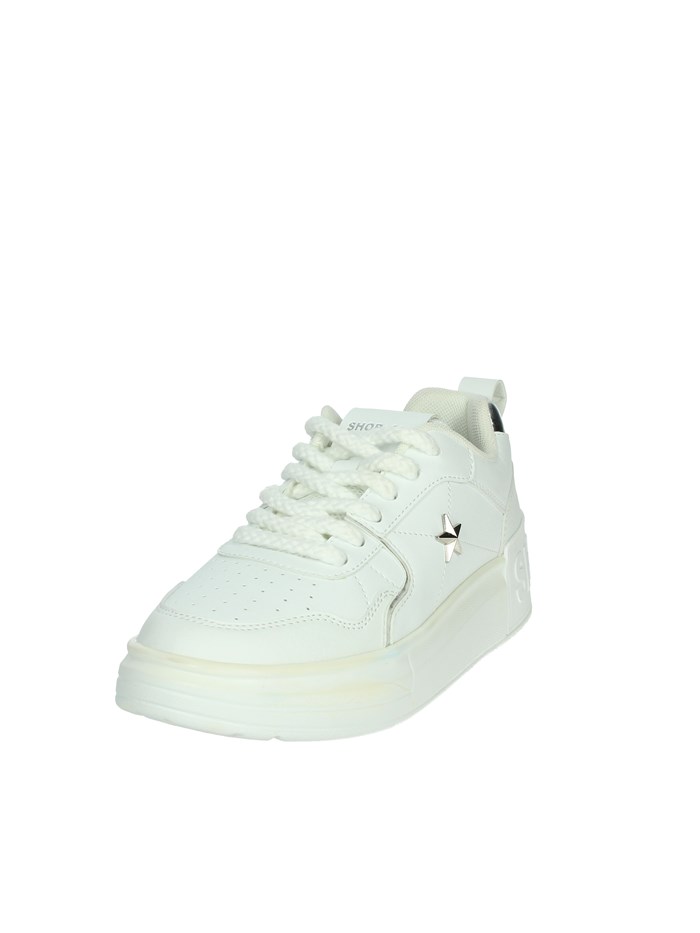 SNEAKERS BASSA CAMP.SHOP 66 BIANCO