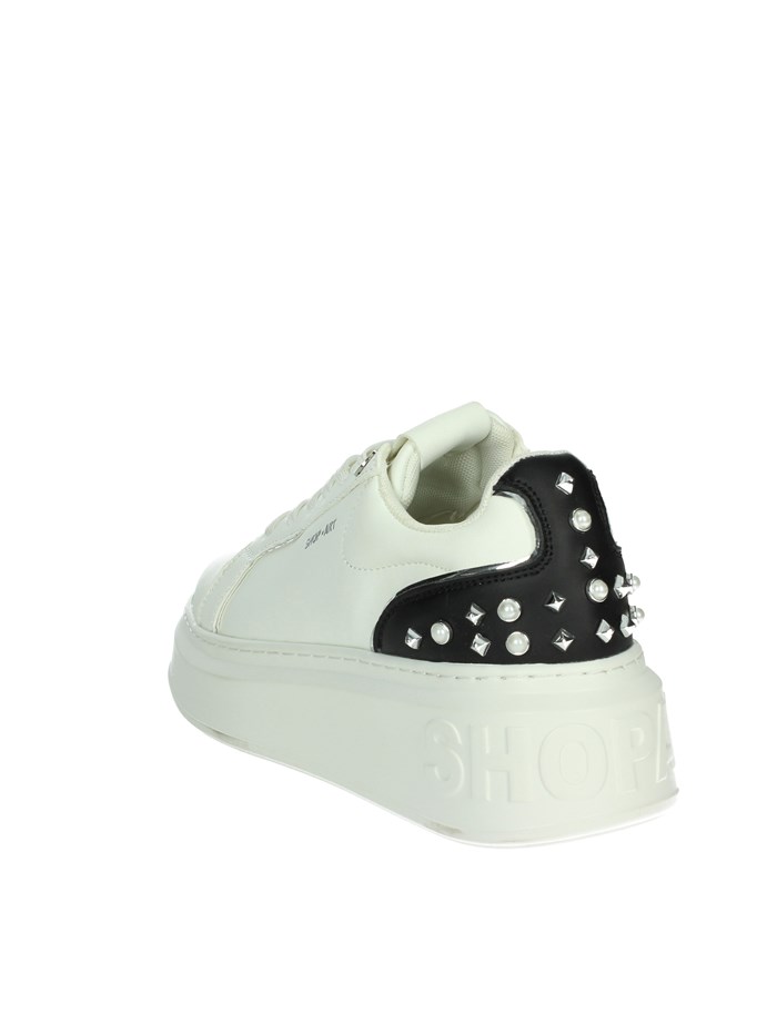 SNEAKERS BASSA CAMP.SHOP 4 BIANCO/NERO