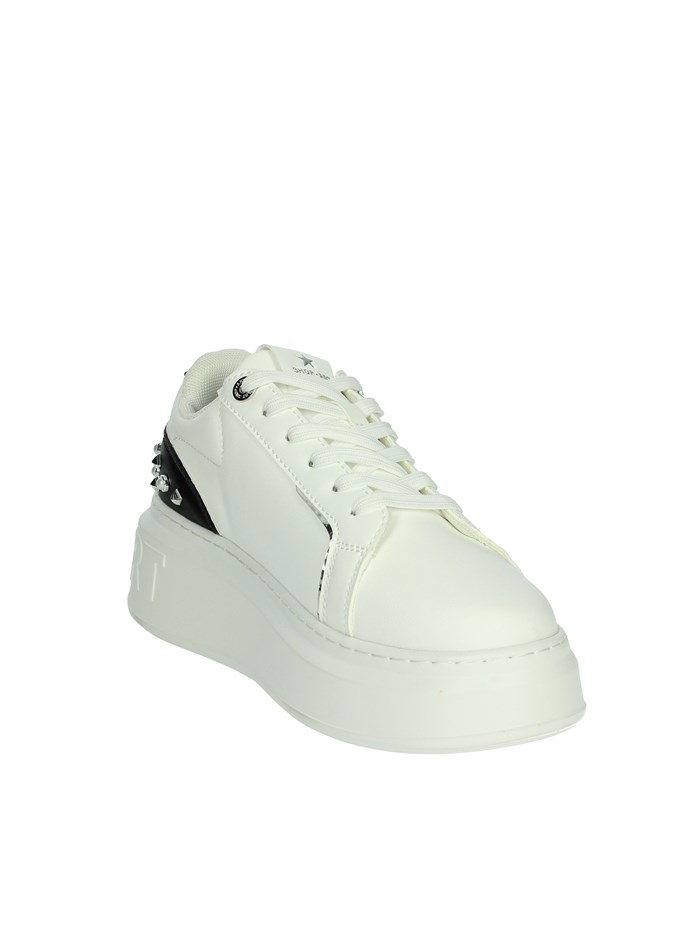 SNEAKERS BASSA CAMP.SHOP 4 BIANCO/NERO