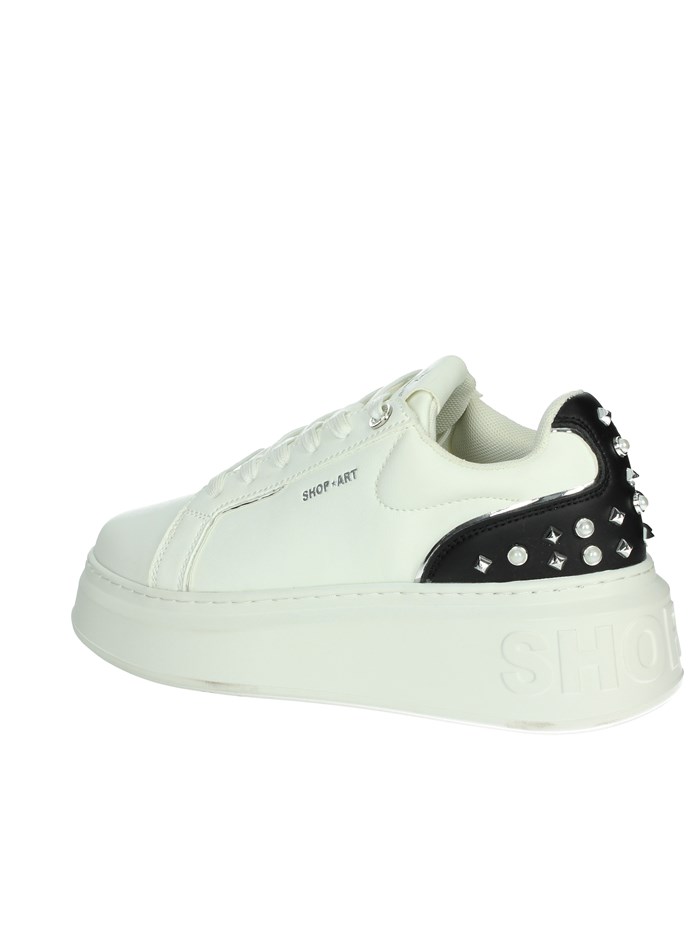 SNEAKERS BASSA CAMP.SHOP 4 BIANCO/NERO