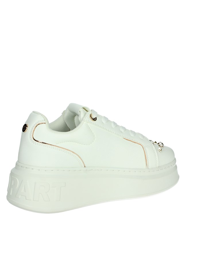 SNEAKERS BASSA CAMP.SHOP 13 BIANCO/ORO