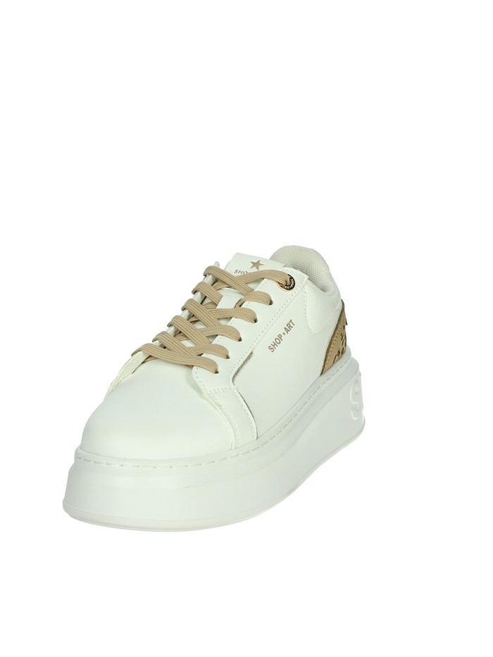 SNEAKERS BASSA CAMP.SHOP 10 BIANCO/BEIGE