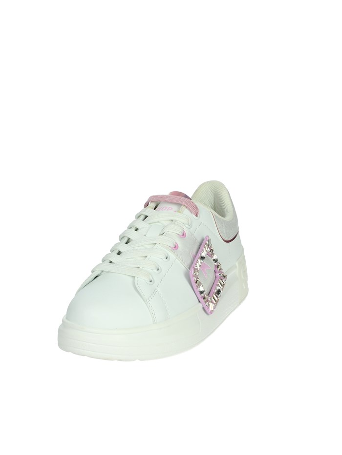 SNEAKERS BASSA CAMP.SHOP 15 BIANCO/ROSA