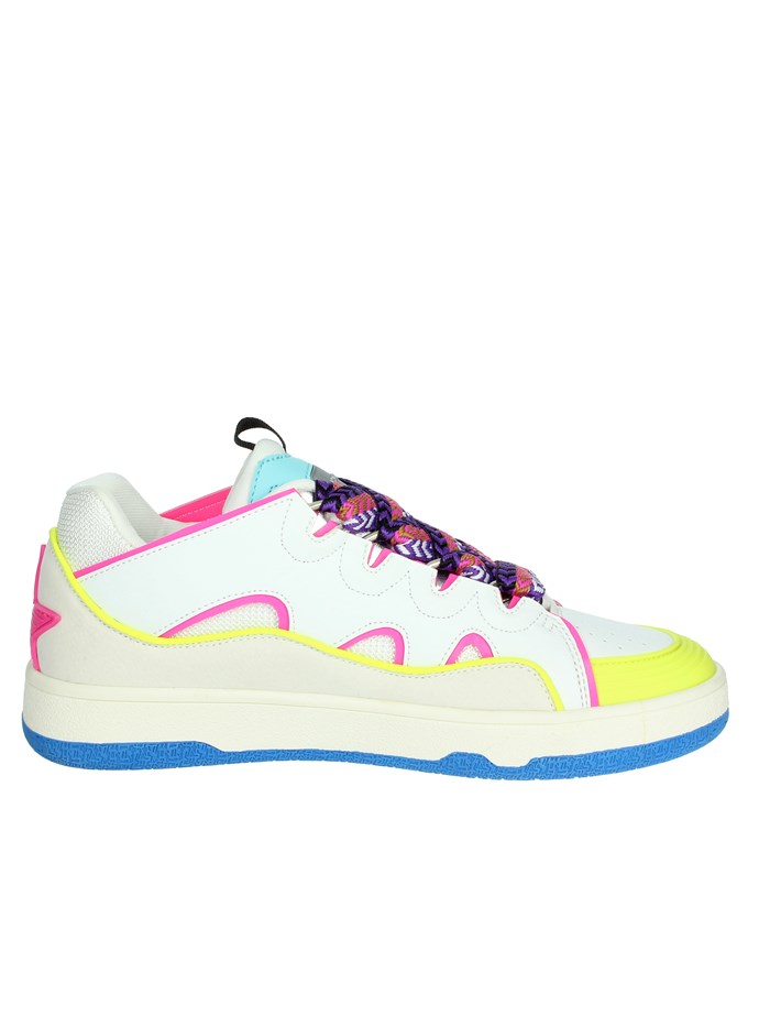 SNEAKERS BASSA CAMP.SHOP 60 BIANCO/FUCSIA