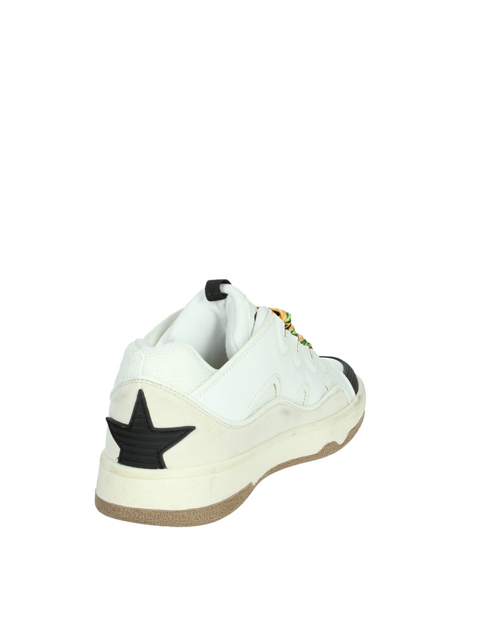 SNEAKERS BASSA CAMP.SHOP 64 BIANCO/NERO