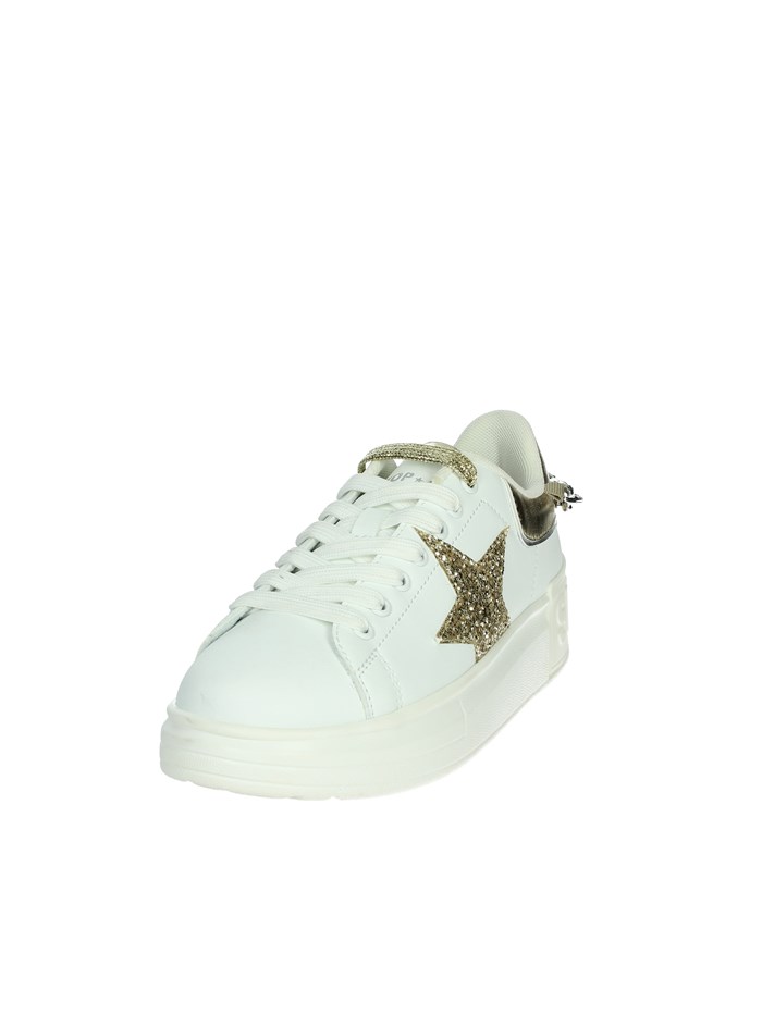 SNEAKERS BASSA CAMP.SHOP 20 BIANCO/ORO