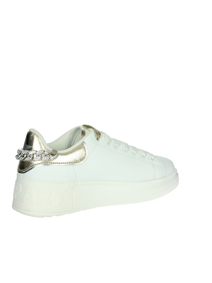 SNEAKERS BASSA CAMP.SHOP 20 BIANCO/ORO