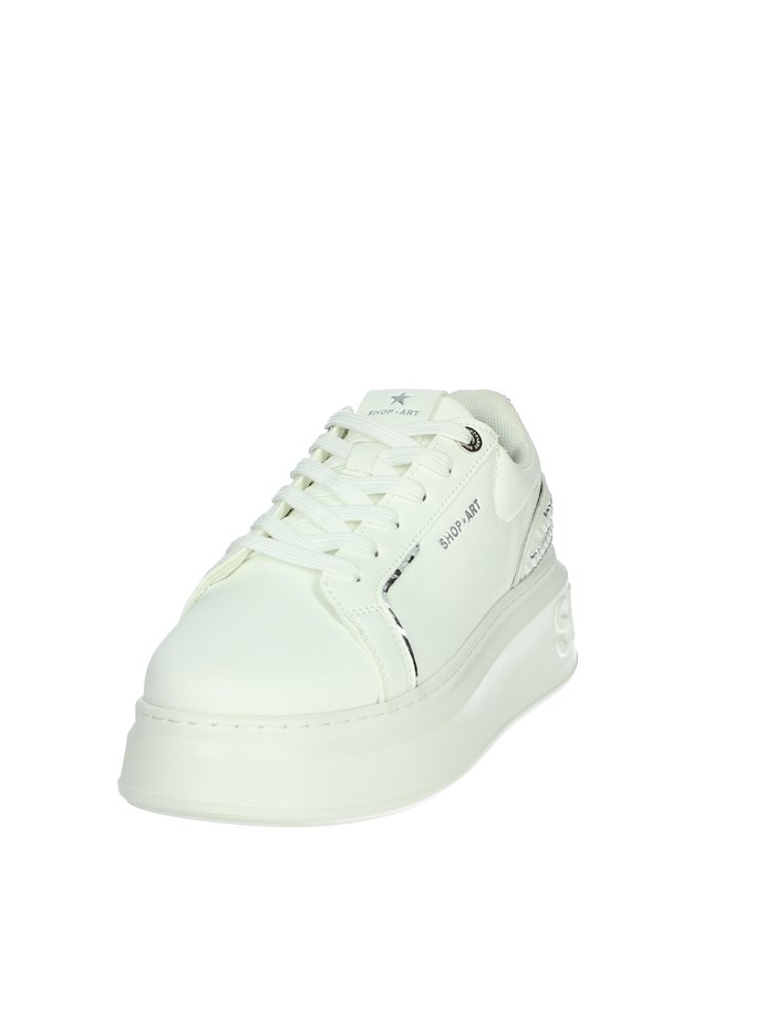 SNEAKERS BASSA CAMP.SHOP 53 BIANCO