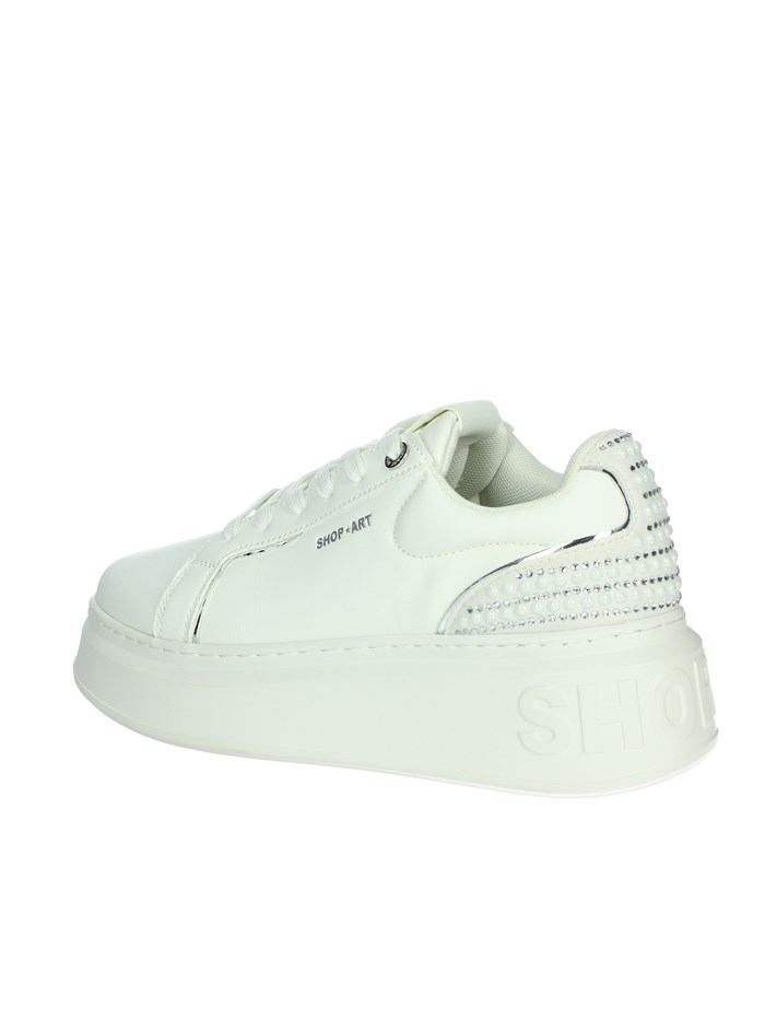 SNEAKERS BASSA CAMP.SHOP 53 BIANCO