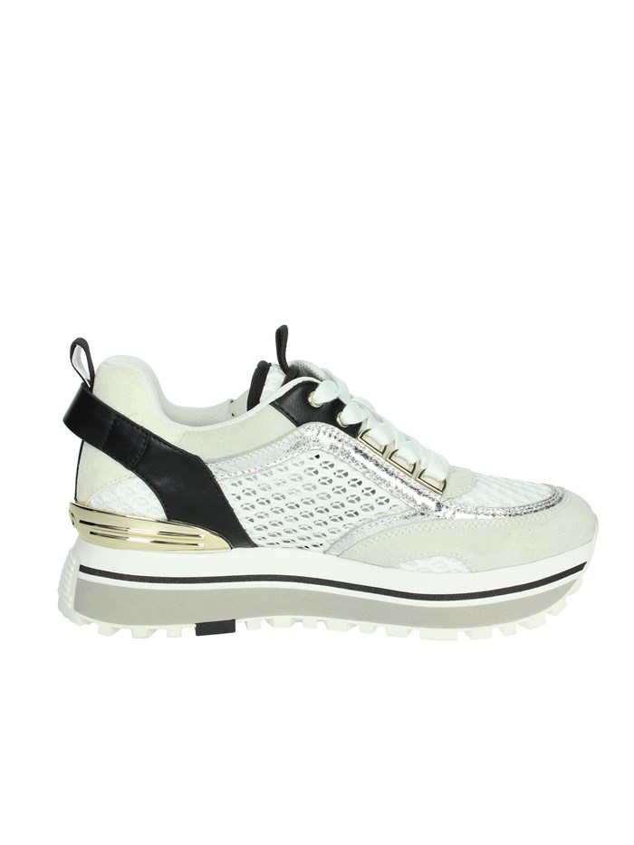 SNEAKERS BASSA BA4057 TX258 BIANCO/NERO