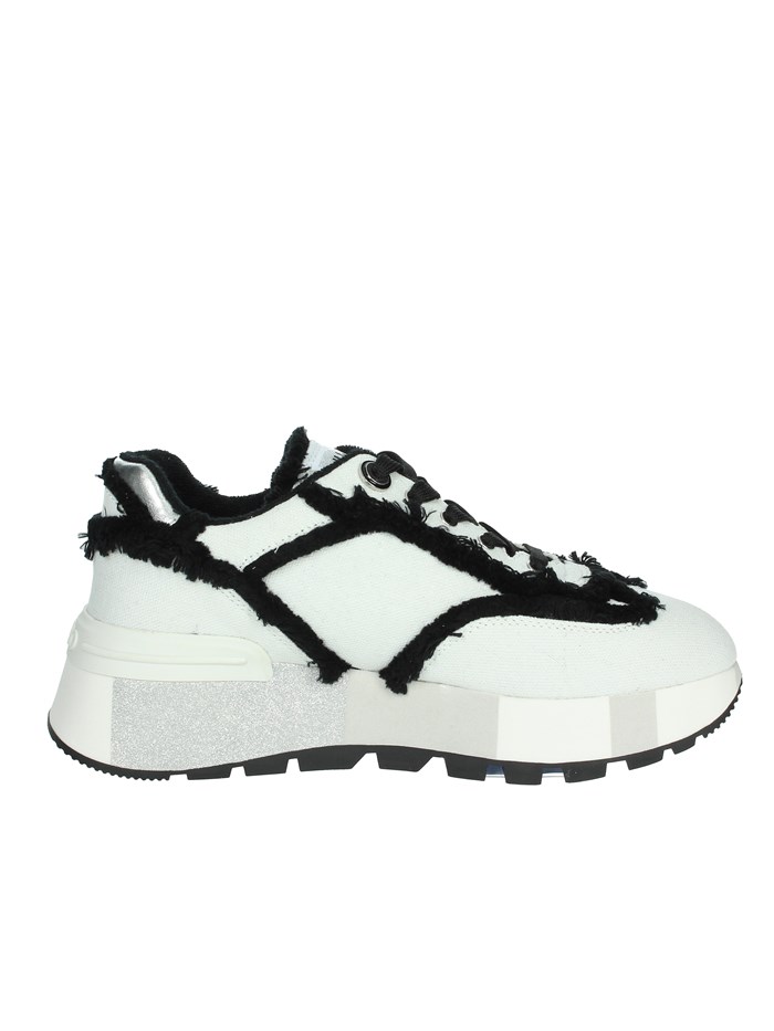 SNEAKERS BASSA BA4009 TX390 BIANCO/NERO