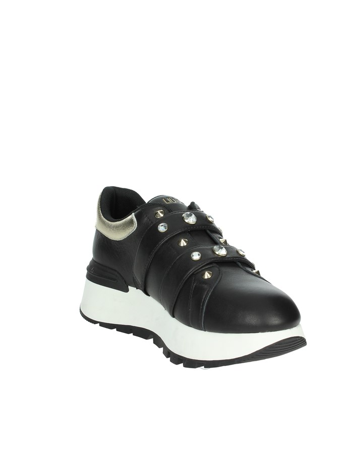 SNEAKERS BASSA BA4075 PX331 NERO/ORO