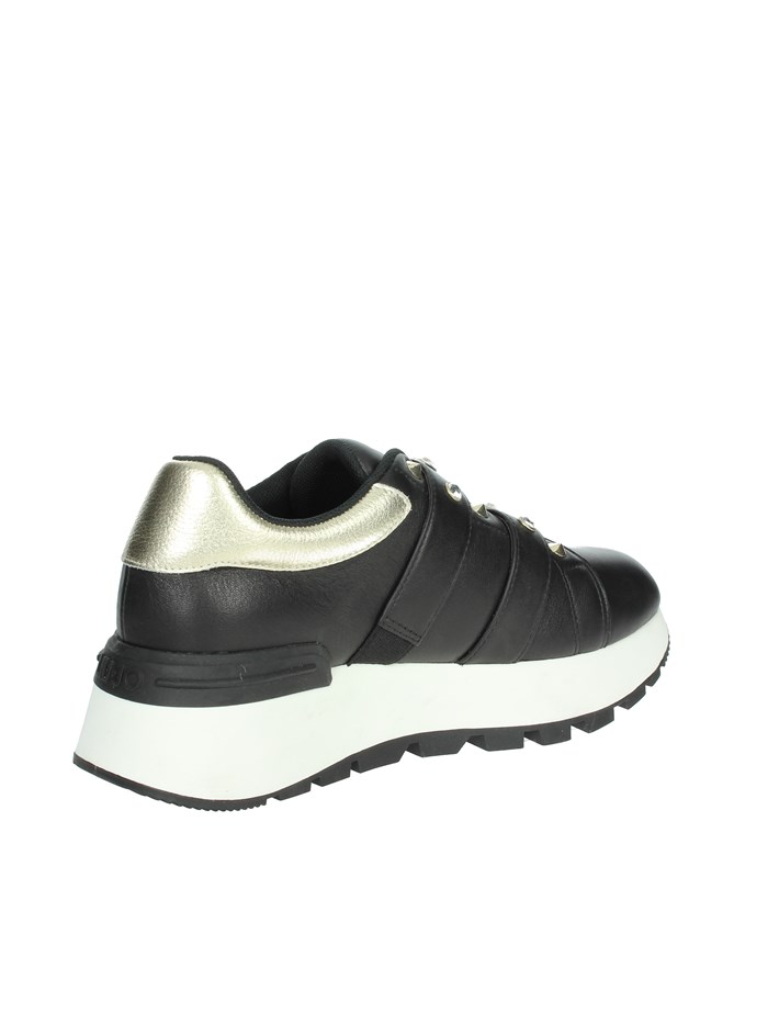 SNEAKERS BASSA BA4075 PX331 NERO/ORO