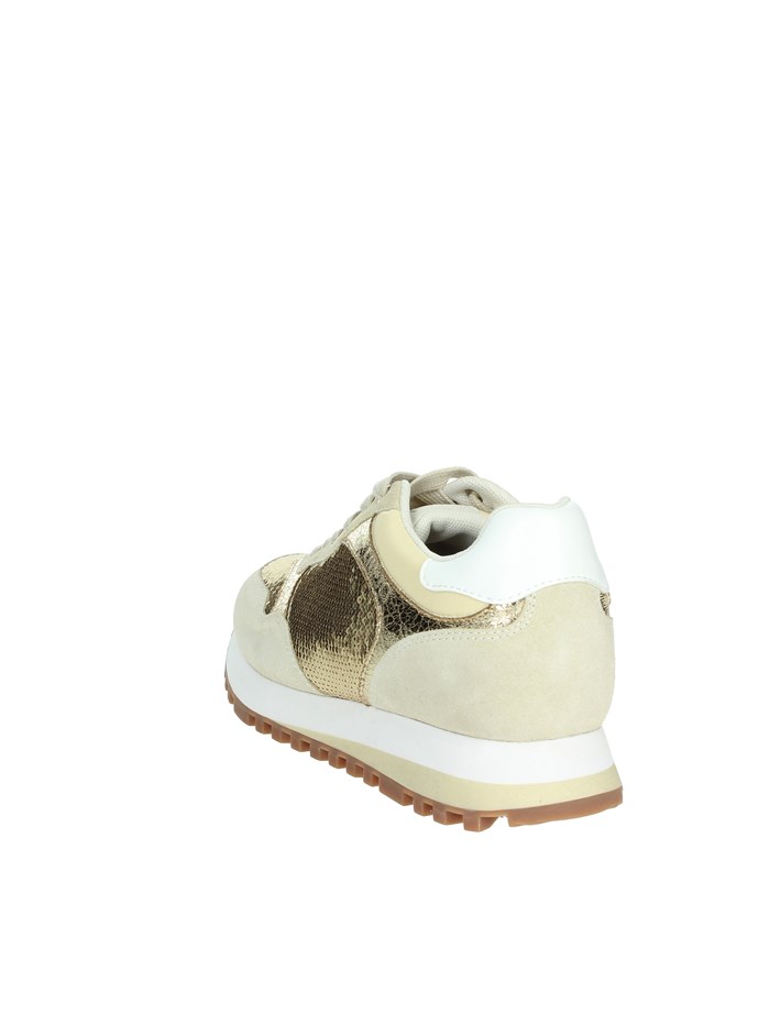 SNEAKERS BASSA BA4067 TX128 BEIGE/ORO