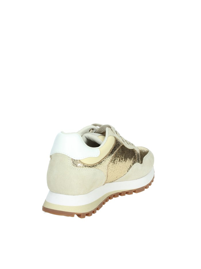 SNEAKERS BASSA BA4067 TX128 BEIGE/ORO