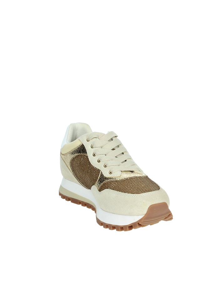 SNEAKERS BASSA BA4067 TX128 BEIGE/ORO