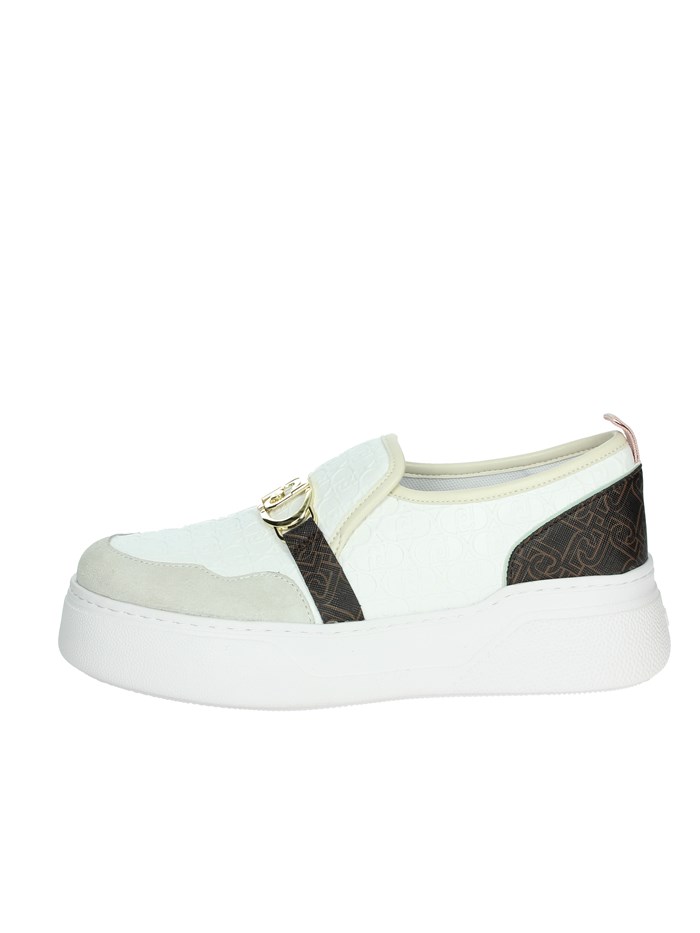 SLIP-ON BA4091 PX483 BIANCO/MARRONE