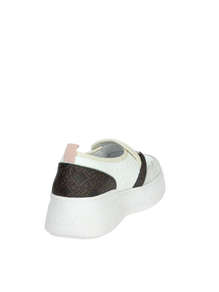 SLIP-ON BA4091 PX483 BIANCO/MARRONE