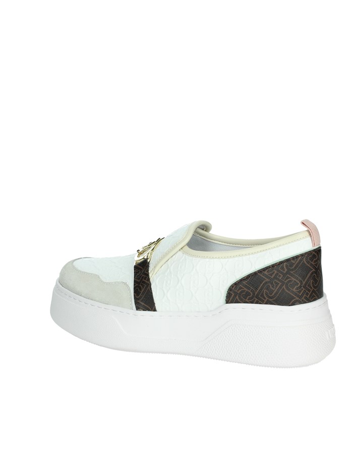 SLIP-ON BA4091 PX483 BIANCO/MARRONE