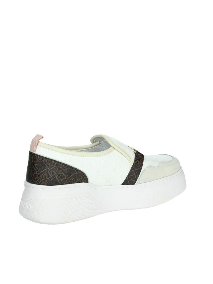 SLIP-ON BA4091 PX483 BIANCO/MARRONE