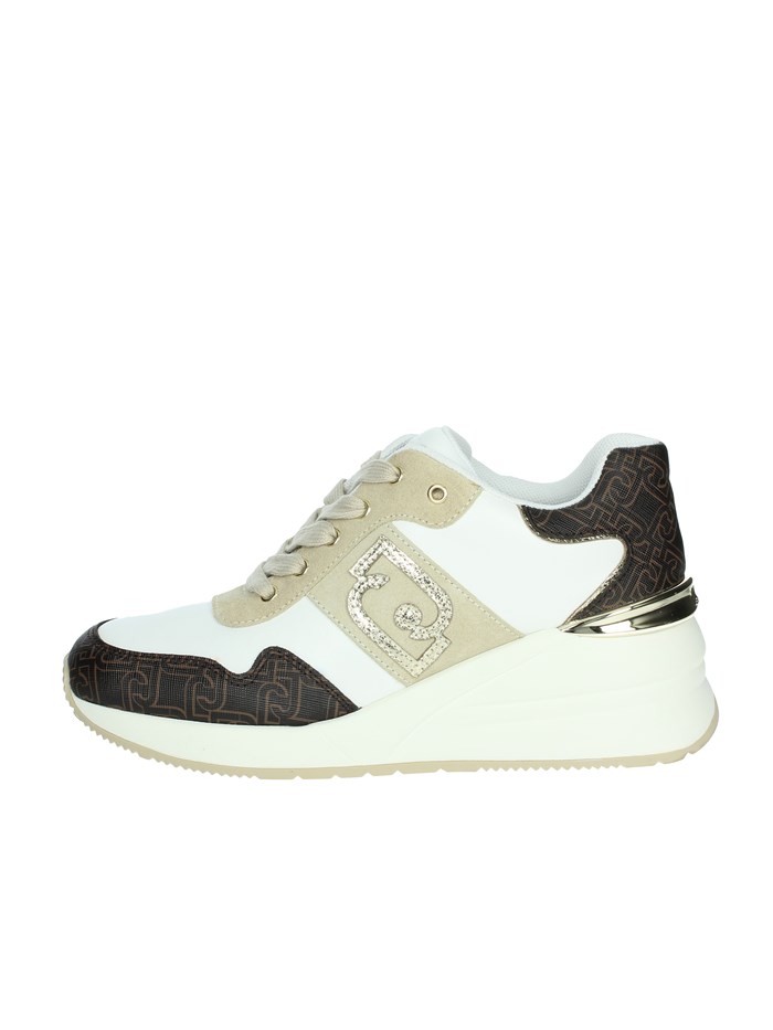 SNEAKERS BASSA BA4095 PX481 BIANCO/MARRONE