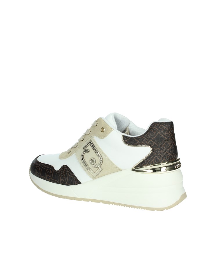 SNEAKERS BASSA BA4095 PX481 BIANCO/MARRONE