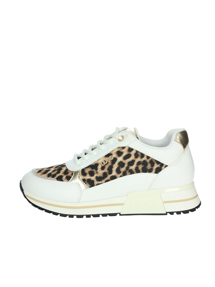 SNEAKERS BASSA BA4077 EX243 BIANCO/BEIGE