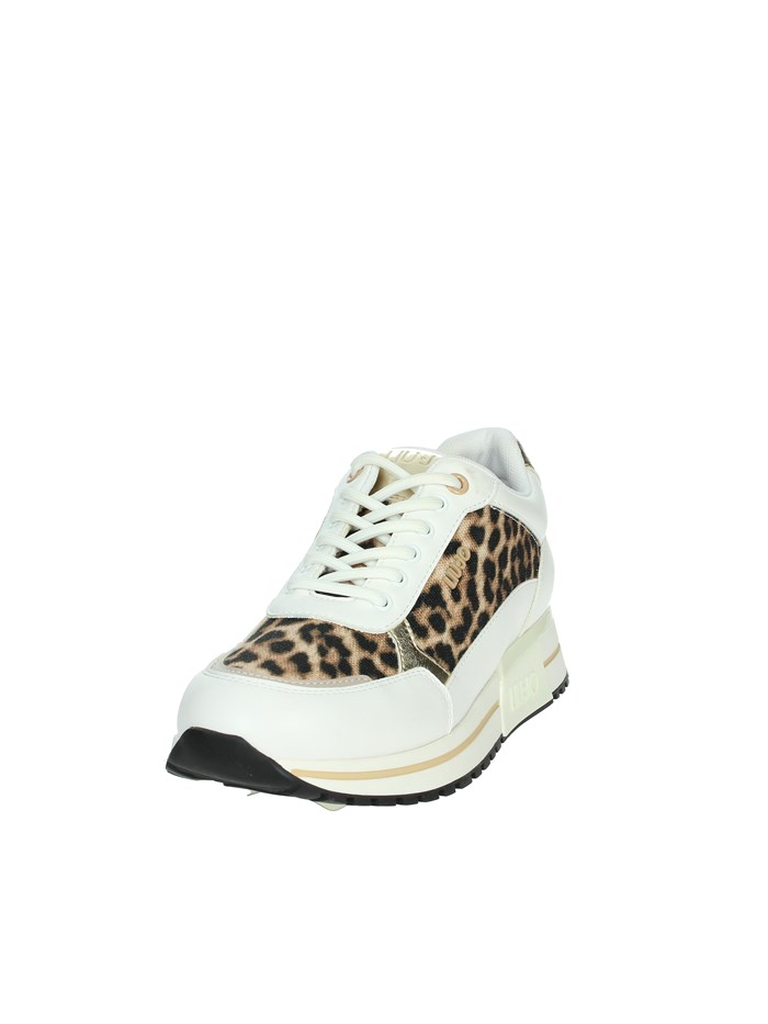 SNEAKERS BASSA BA4077 EX243 BIANCO/BEIGE