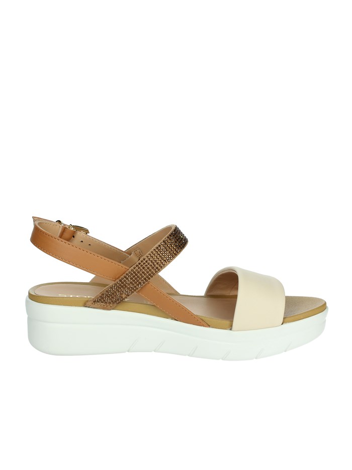 SANDALI CON TACCO 219395 BEIGE