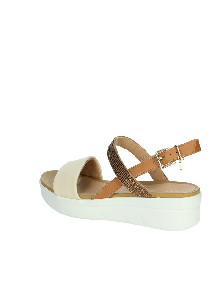 SANDALI CON TACCO 219395 BEIGE