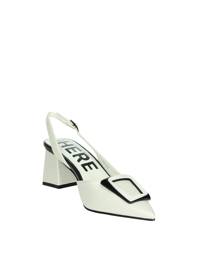 SLINGBACK 24963 BIANCO/NERO