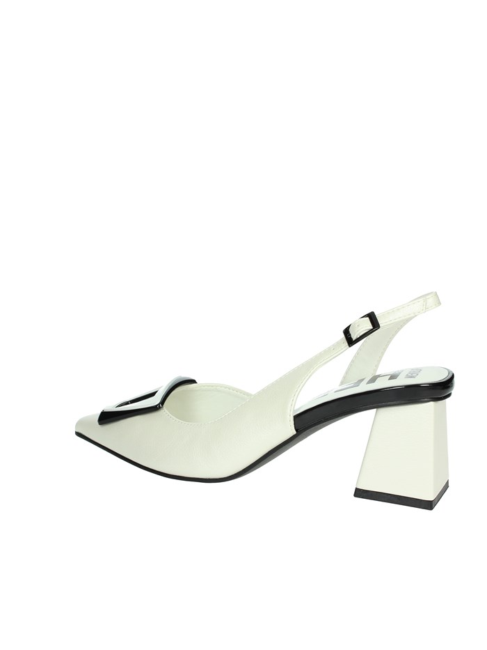 SLINGBACK 24963 BIANCO/NERO