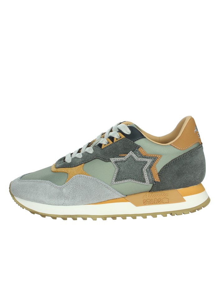 SNEAKERS BASSA AS32M100 GRIGIO/VERDE