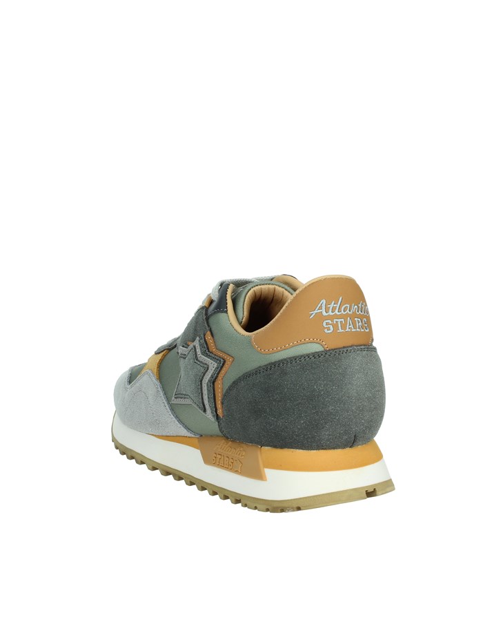 SNEAKERS BASSA AS32M100 GRIGIO/VERDE