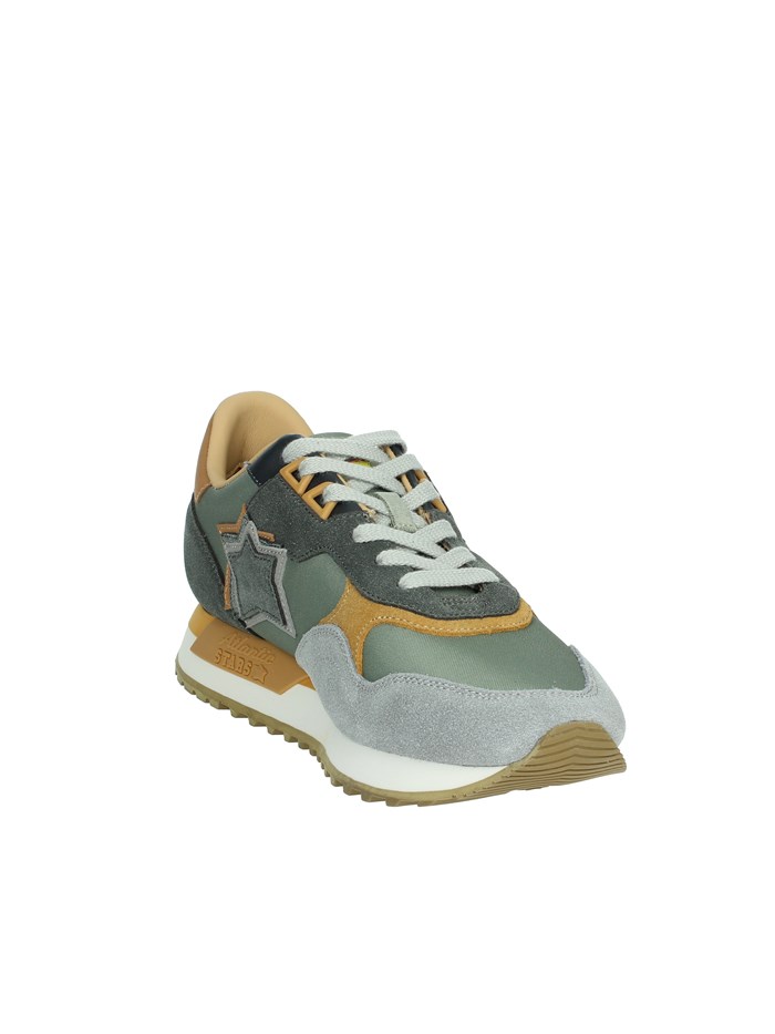 SNEAKERS BASSA AS32M100 GRIGIO/VERDE