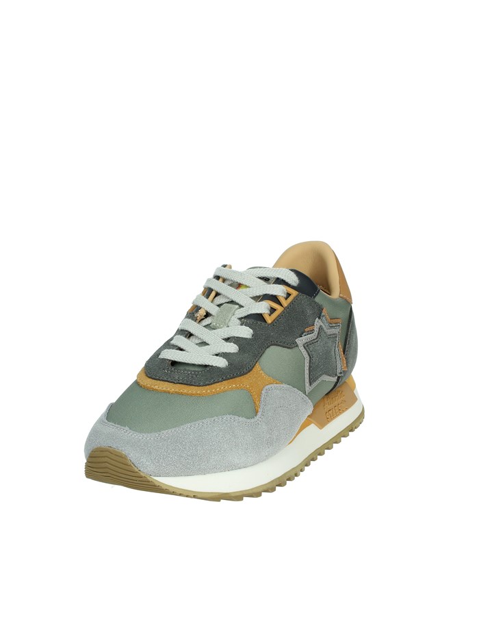 SNEAKERS BASSA AS32M100 GRIGIO/VERDE