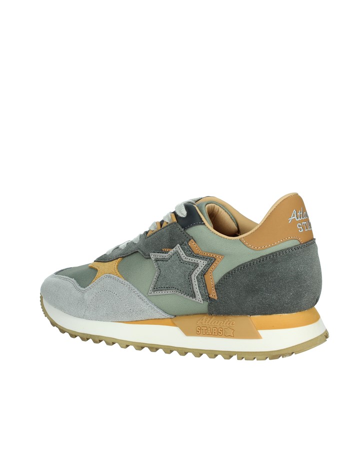 SNEAKERS BASSA AS32M100 GRIGIO/VERDE