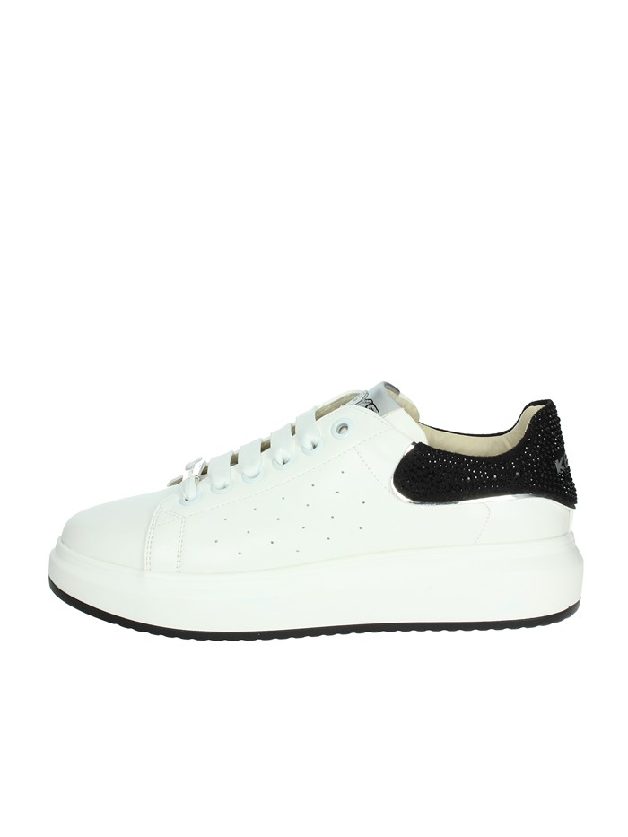 SNEAKERS BASSA K-9000 BIANCO/NERO