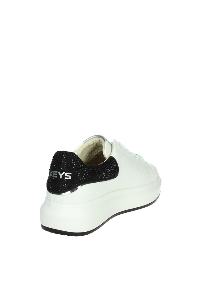 SNEAKERS BASSA K-9000 BIANCO/NERO