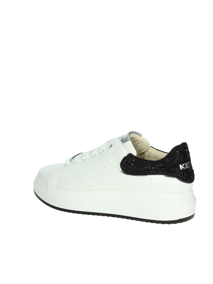 SNEAKERS BASSA K-9000 BIANCO/NERO