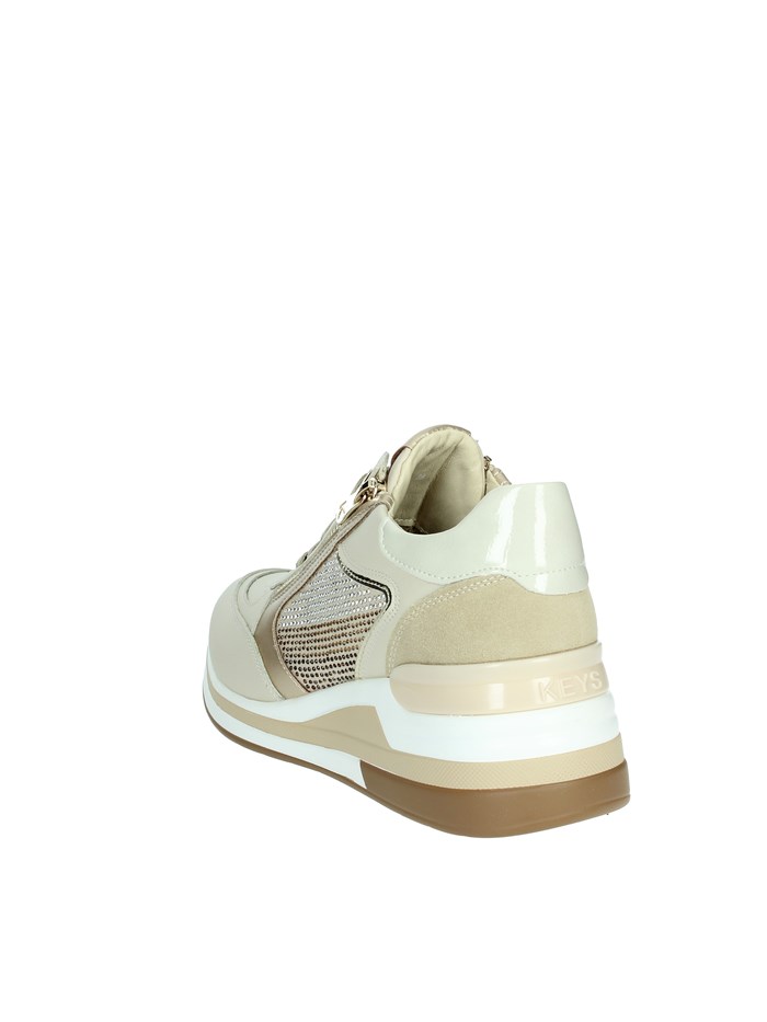 SNEAKERS BASSA K-9025 BEIGE/ORO