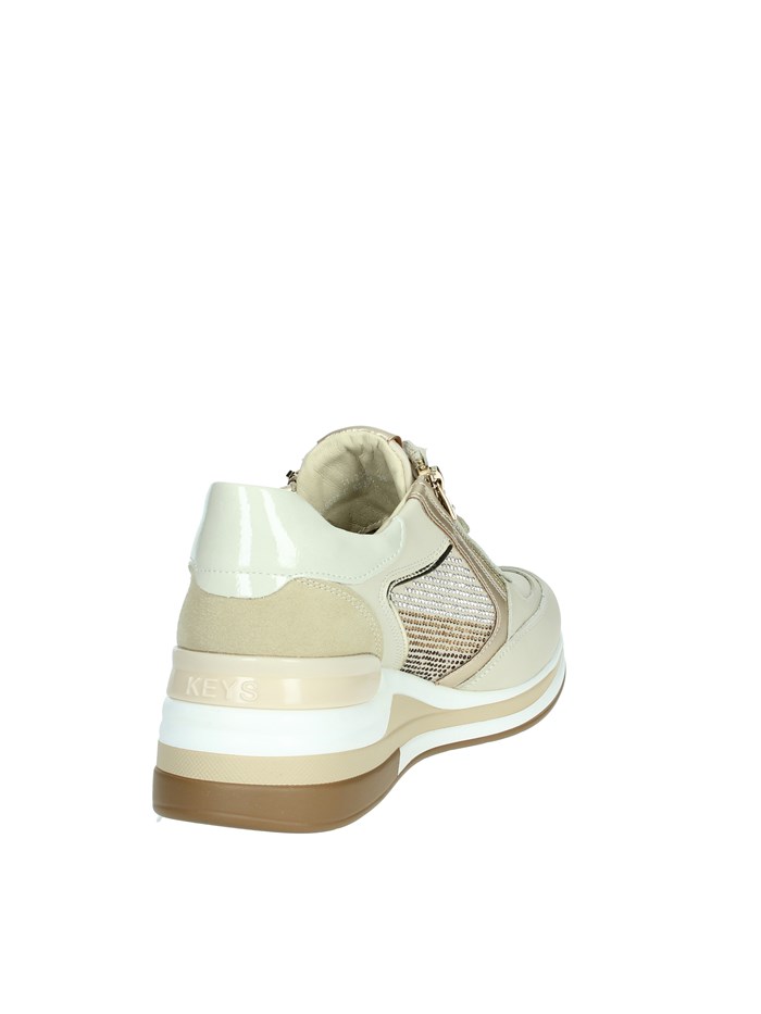 SNEAKERS BASSA K-9025 BEIGE/ORO