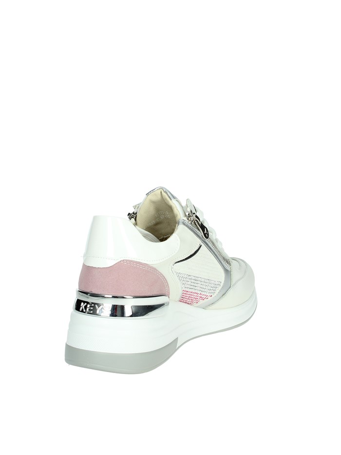 SNEAKERS BASSA K-9025 BIANCO/ROSA