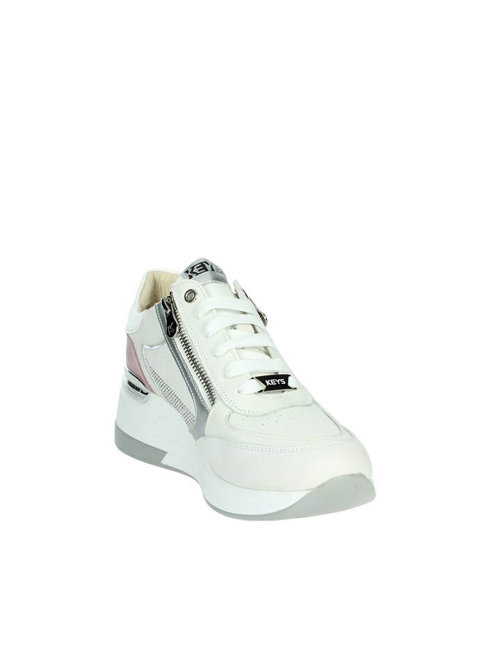 SNEAKERS BASSA K-9025 BIANCO/ROSA